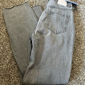 Pull&Bear Charcoal Denim Pants